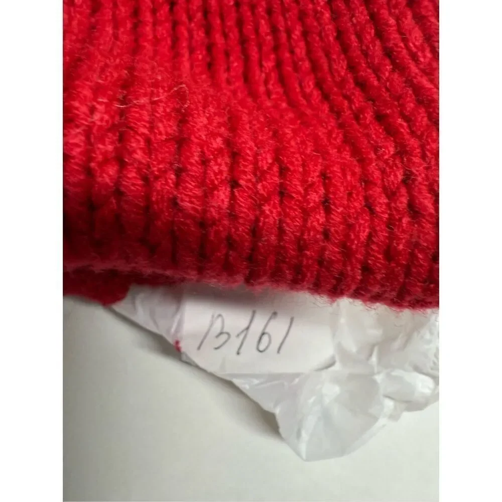 Gap Kids Wool Blend Hooded Sweater Red White Size XXL(14-16) See Description